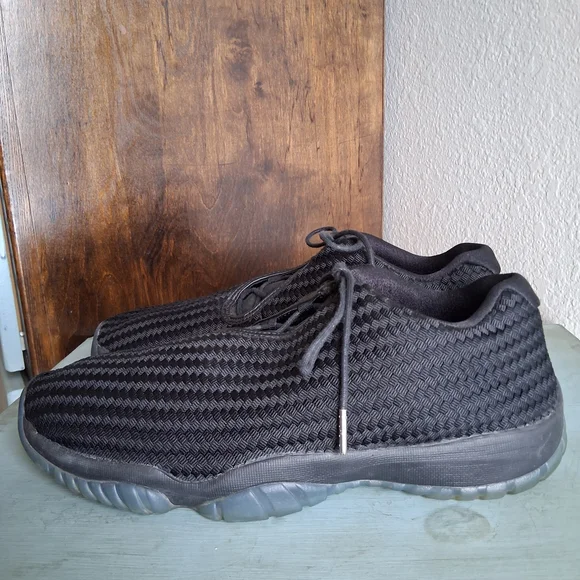 🔥 Nike Air Jordan Future Low "Gamma" Sneakers With Icy Blue Outsoles Sz.12 - Picture 7 of 12